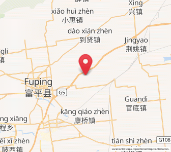 Map of Liuji, Shaanxi