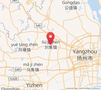 Map of Liuji, Jiangsu