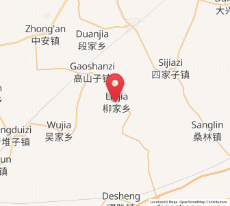 Map of Liujia, Liaoning