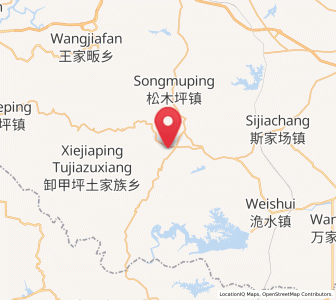 Map of Liujiachang, Hubei