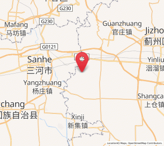 Map of Liujiading, Tianjin