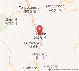 Map of Liujiahe, Liaoning