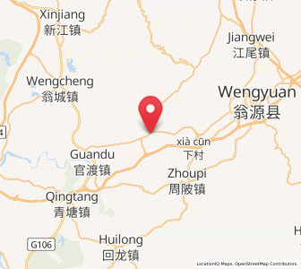 Map of Liuli, Guangdong