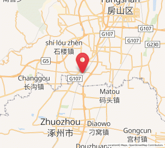 Map of Liulihe, Beijing
