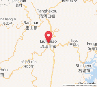Map of Liulimiao, Beijing