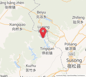 Map of Liulin, Hubei