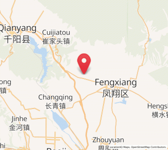 Map of Liulin, Shaanxi