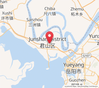 Map of Liulinzhou, Hunan