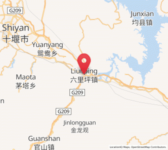 Map of Liuliping, Hubei