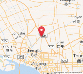 Map of Liuqiao, Jiangsu