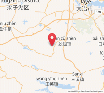 Map of Liurenba, Hubei