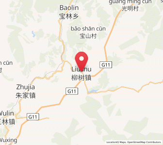 Map of Liushu, Heilongjiang