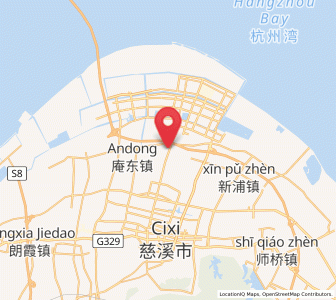 Map of Liutangting, Zhejiang