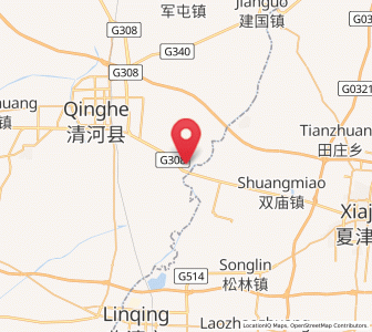 Map of Liuzhuang, Hebei