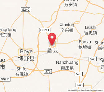 Map of Liwu, Hebei
