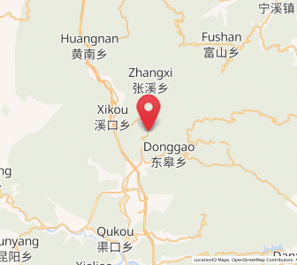 Map of Lixi, Zhejiang