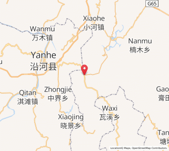 Map of Lixi, Chongqing