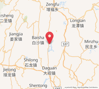 Map of Lixianghu, Chongqing