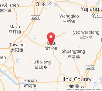 Map of Lixu, Jiangxi
