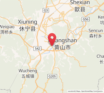 Map of Liyang, Anhui