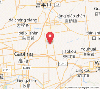 Map of Liyang, Shaanxi