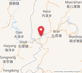 Map of Liye, Hunan