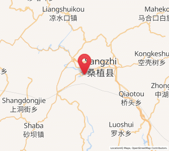 Map of Liyuan, Hunan