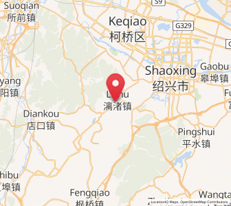 Map of Lizhu, Zhejiang