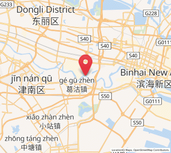 Map of Lizhuangzi, Tianjin