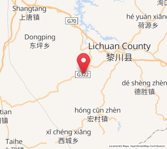 Map of Long’an, Jiangxi