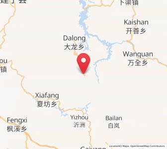 Map of Long’an, Fujian