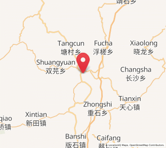 Map of Longbu, Jiangxi