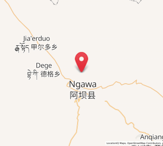 Map of Longcang, Sichuan