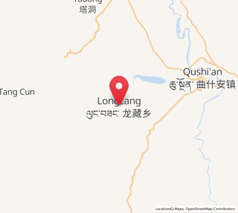Map of Longcang, Qinghai