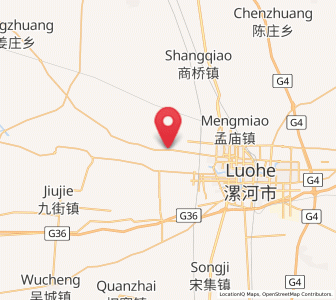 Map of Longcheng, Henan