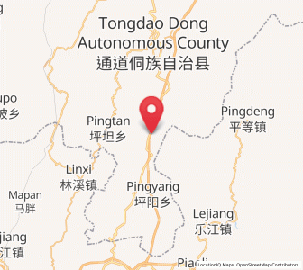 Map of Longcheng, Hunan