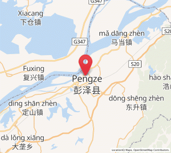Map of Longcheng, Jiangxi