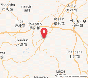 Map of Longcun, Guangdong