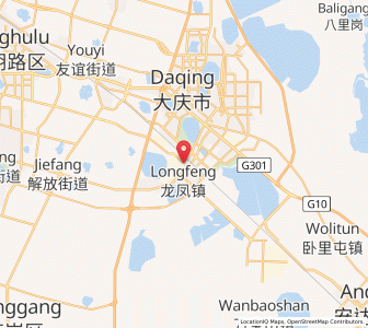 Map of Longfeng, Heilongjiang