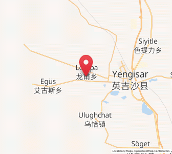 Map of Longfu, Xinjiang