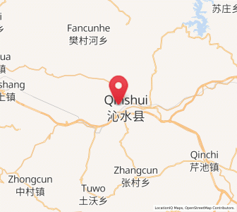 Map of Longgang, Shanxi