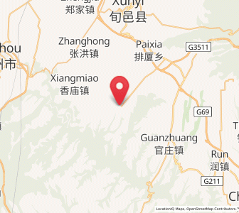 Map of Longgao, Shaanxi