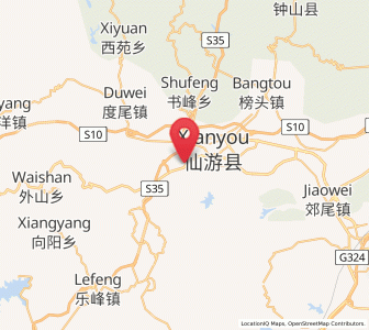 Map of Longhua, Fujian