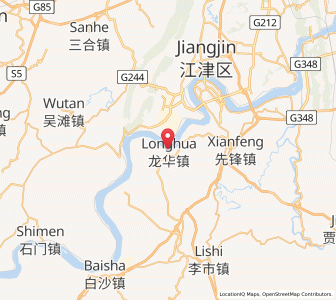 Map of Longhua, Chongqing