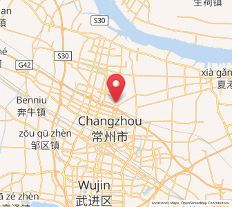 Map of Longhutang, Jiangsu