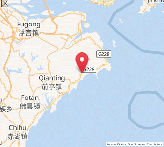 Map of Longjiao, Fujian
