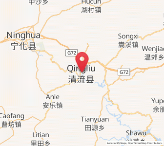 Map of Longjin, Fujian