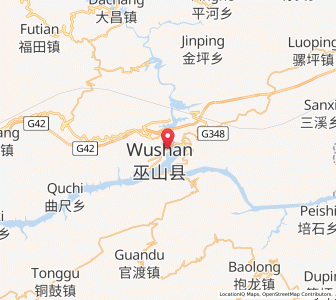 Map of Longjing, Chongqing