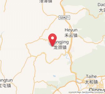 Map of Longjing, Guangdong