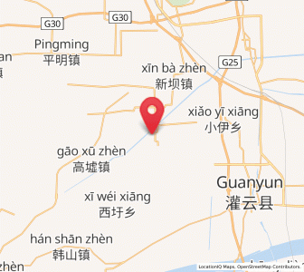 Map of Longju, Jiangsu